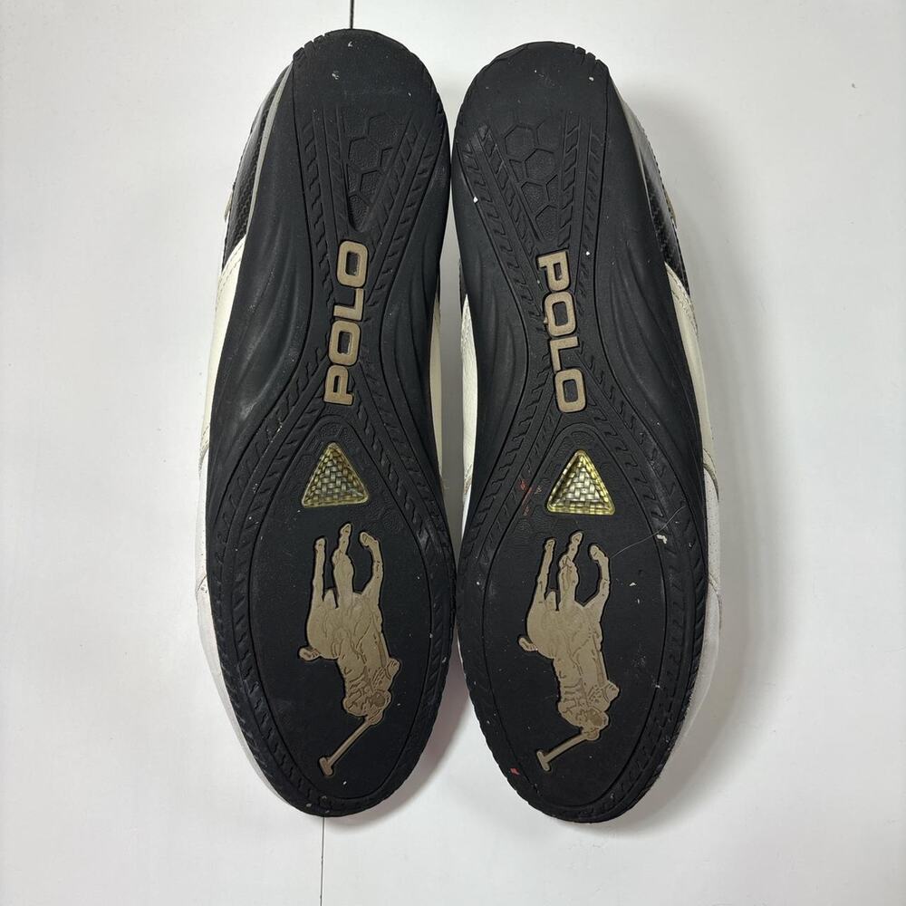 Polo Ralph Lauren Vintage Bentwinds Leather Sneakers Size 10 - Picture 6 of 8